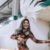 Ju Paes justifica ausência de foto com Mileide: 'Ela no barracão, eu na Sapucaí'
