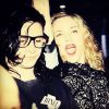 Madonna se diverte com Skrillex em after party durante a Semana de Moda de NY