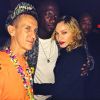 Madonna se diverte em festa durante a Semana de Moda de Nova York