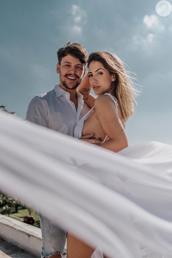 Gabi e Saulo estão de casamento marcado para 18 de janeiro de 2019