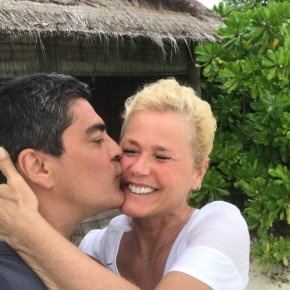 Xuxa Meneghel já havia conhecido as ilhas Maldivas com Junno no ano passado