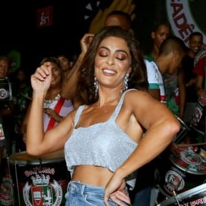 Juliana Paes pelo segundo ano seguido vai comandar os ritmistas da Grande Rio