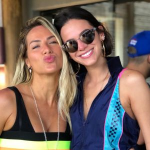 Bruna Marquezine e Gio Ewbank mostram sincronia em treino de luta postado nesta sexta-feira, dia 25 de janeiro de 2019