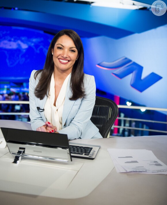 Patricia Poeta adiantou em comunicado da sua saída do 'Jornal Nacinoal' sobre o seu desejo de integrar time de entretenimento da Globo