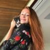 Marina Ruy Barbosa sempre posta foto dos seus gatos na web