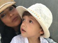 Muito amor! Simaria brinca com o filho em balanço e se declara: 'Meu céu'. Vídeo