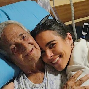 Wanessa Camargo postou uma foto com o avô Franciso nesta quinta-feira, 21 de fevereiro de 2019