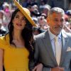 Meghan Markle tem vários amigos famosos e, inclusive, George Clooney e a mulher, Amal, estão cotados para ser um dos casais de padrinhos do filho. Eles prestigiaram o casamento da artista
