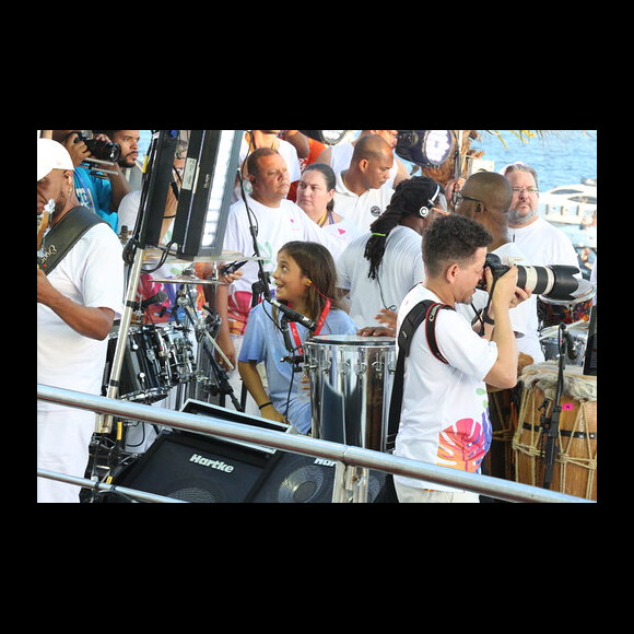 Filho de Ivete Sangalo, Marcelo chamou atenção em trio da cantora em Salvador