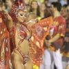 Viviane Araujo completa 12 anos de carnaval e celebra mais uma ano à frente da Acadêmicos do Salgueiro, e para 2019, escolheu vi fantasiada de 'Borboleta de Oyá'.