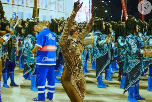 Raíssa Oliveira, rainha de bateria da Beija-Flor,quinta escola a desfilar no grupo especial na noite de domingo, 03 de março de 2019, completa 17 anos de Avenida neste Carnaval
