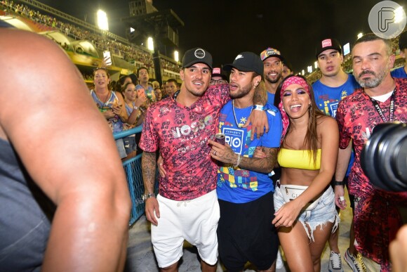 Neymar e Gabriel Medina curtiram after party na mansão de Anitta no Rio de Janeiro