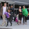 Brad Pitt e Angelina Jolie curtiram a lua de mel na Ilha de Malta ao lado dos seis filhos