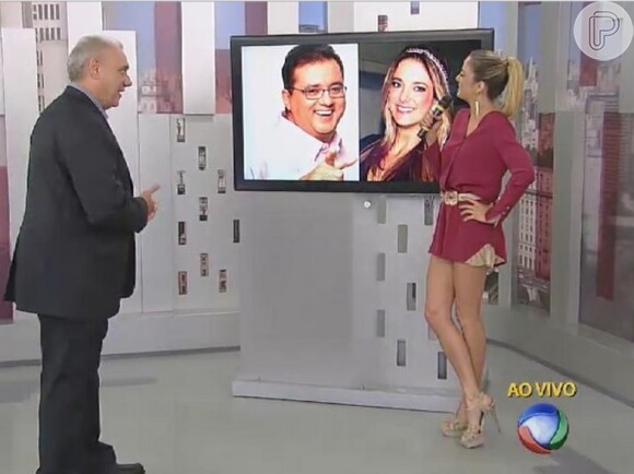 Marcelo Rezende quer juntar Ticiane Pinheiro com Geraldo Luís