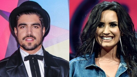 Demi Lovato surpreende fãs com follow para Caio Castro em rede social: 'Chocado'