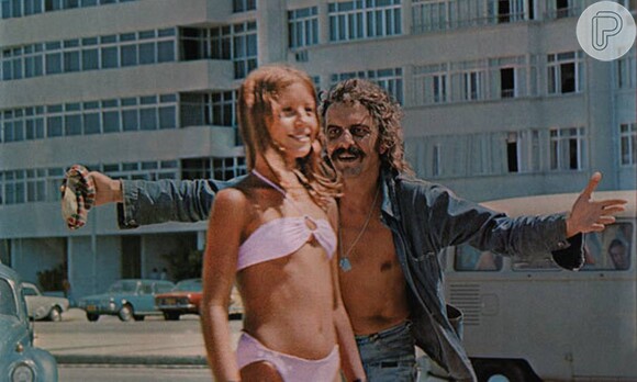 Hugo Carvana em cena do filme 'Vai Trabalhar Vagabundo' (1973)
