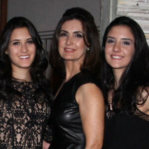 Fátima Bernardes contou que os filhos decidiram não seguir a carreira dos pais: 'Beatriz faz faculdade de design, comunicação visual, a Laura, psicologia, o Vinícius, engenharia da computação'