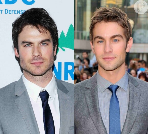 Foto: Ian Somerhalder, da série 'Diário de um Vampiro', e Chace Crawford,  de 'Gossip Girl', conquistaram os corações de muitas fãs ao redor do mundo  e são considerados 'gêmeos'. - Purepeople