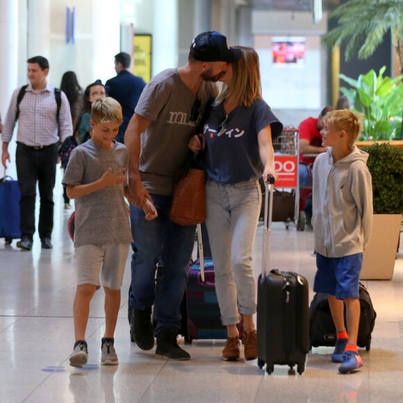 Fernanda Lima e Rodrigo Hilbert já são pais de dois meninos