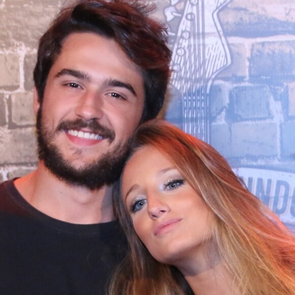Bruna Griphao e Paulo Ricardo Magalhães foram juntos ao Rock in Rio em 2017