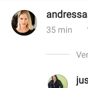 Andressa Suita faz comentário divertido em foto de Gusttavo Lima