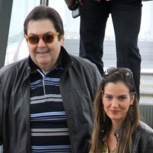 Fausto Silva foi homenageado pela mulher, Luciana Cardoso, em aniversário