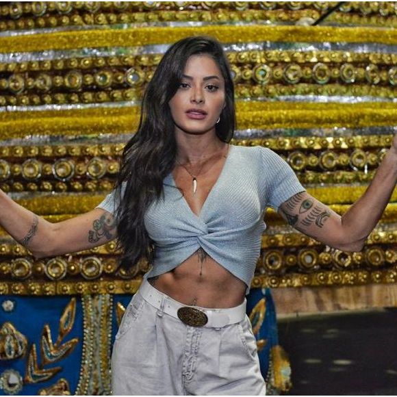 Aline Riscado assume posto de rainha de bateria da Vila Isabel nesta sexta-feira, dia 03 de maio de 2019