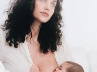 Débora Nascimento encanta a web amamentando a filha, Bella: 'Meu talismã'. Foto!