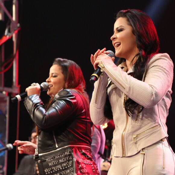 'A gente ficou velha. Eu estava magrinha, depois voltei numa fase bem gordinha', comentou Maiara