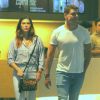 Cauã Reymond e Mariana Goldfarb vão ao cinema assistir o filme 'Vingadores: Ultimato'