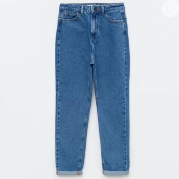 Mom jeans em lavagem clássica, na Renner por R$ 89,90