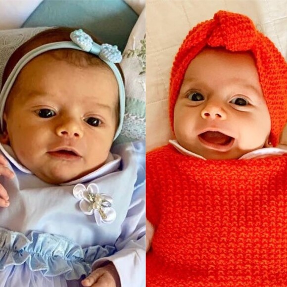 Filha de Thaeme, Liz, de 1 mês, esbanja fofura em cada foto postada pela mãe. Confira a galeria!