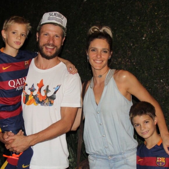 Grávida pela segunda vez, Fernanda Lima é mãe dos gêmeos João e Francisco, de 11 anos