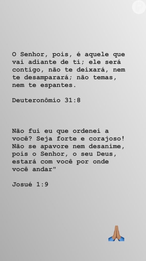 Neymar posta versículos bíblicos no Instagram Stories
