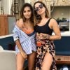 Anitta curtiu balada luxuosa em Bali com a amiga Jéssica de Sá e investiu em look inspirador