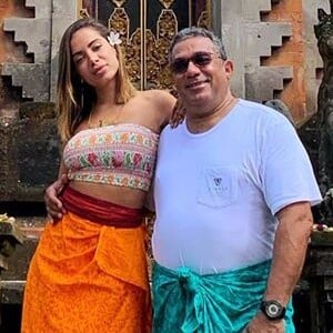 Pai de Anitta, Mauro Machado ganhou dicas de Pedro Scooby para ser um bom influencer