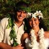 Daniele e Fábio se casaram no Havaí, em 2011