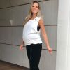 Ticiane Pinheiro compartilha diversos detalhes da gravidez em suas redes sociais 