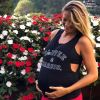 Aos 8 meses de gravidez, Ticiane Pinheiro mostrou a filha mexendo na barriga nesta segunda-feira, 10 de junho de 2019