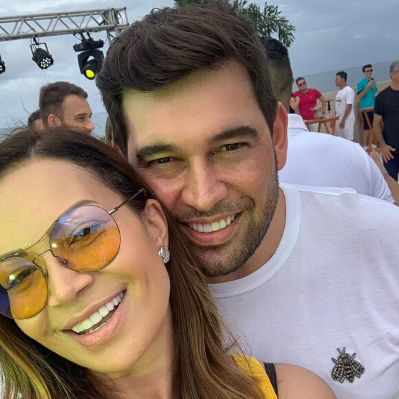 Solange Almeida é casada com o empresário Leandro Andriani