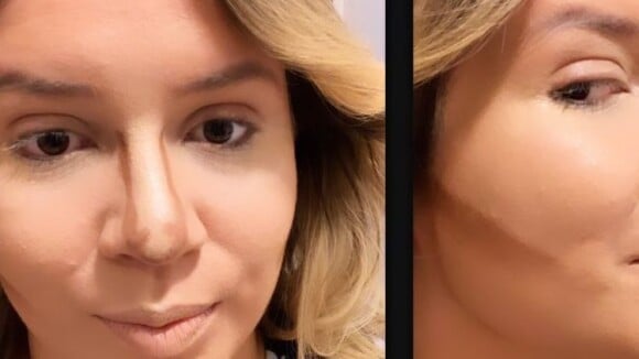 Maquiagem de contorno valoriza desenho do rosto de Marilia Mendonça. Veja fotos!
