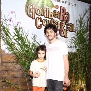 Caio Blat e Bruno Gagliasso atuaram juntos na novela das nove 'O Sétimo Guardião'.