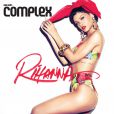 Rihanna posa deslumbrante para uma das capas da 'Complex' fevereiro/março de 2013