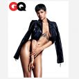 Seminua, Rihanna estampa a capa da revista americana 'GQ', edição de dezembro 2012