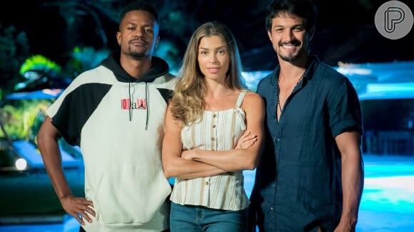 Paloma (Grazi Massafera) viverá triângulo amoroso com Ramon (David Junior) e Marcos (Romulo Estrela) na novela 'Bom Sucesso'