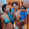 Gabi Brandt deu à luz o primogênito na Perinatal, no Rio de Janeiro, nesta sexta-feira, dia 05 de julho de 2019