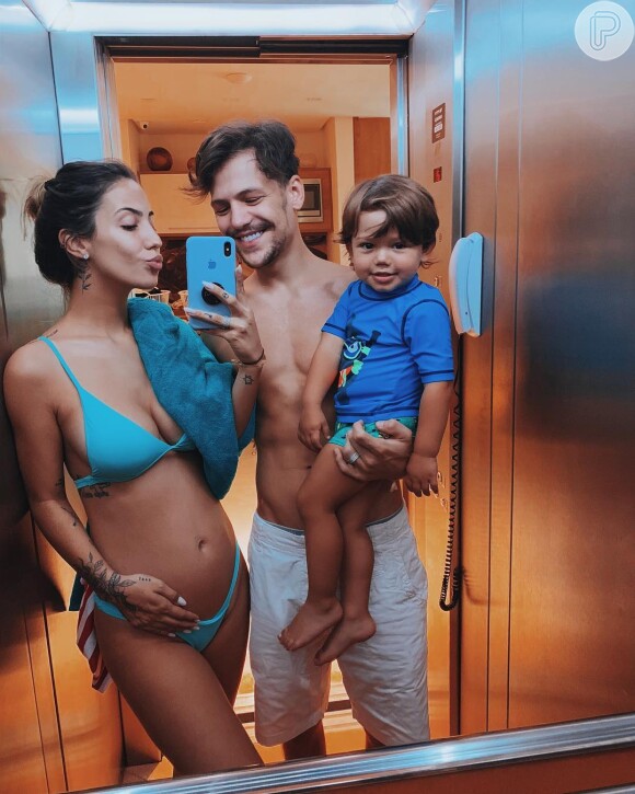 Gabi Brandt deu à luz o primogênito na Perinatal, no Rio de Janeiro, nesta sexta-feira, dia 05 de julho de 2019