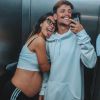 Gabi Brandt e Saulo Poncio fizeram uma sessão de fotos na maternidade antes da chegada de  Davi nesta sexta-feira, dia 05 de julho de 2019