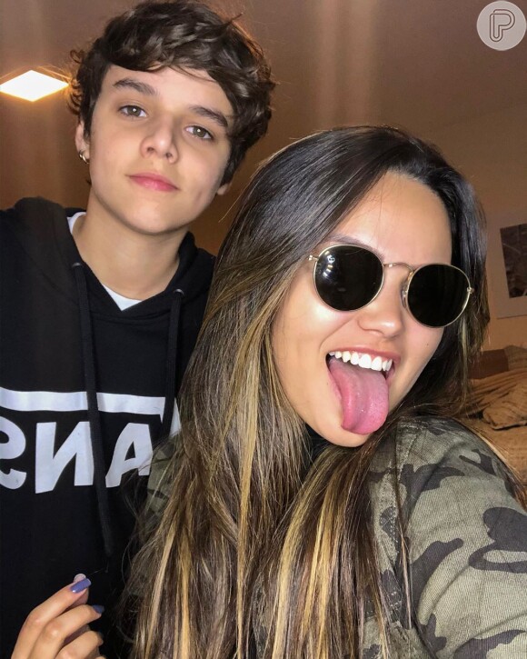 Suzanna Freitas surpreendeu web ao postar foto com irmão Jaime