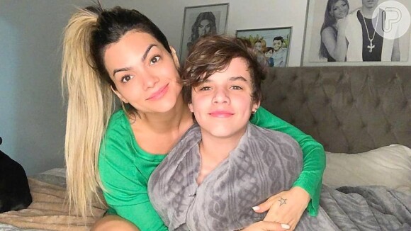Filho de Kelly Key, Jaime ganhou elogios em foto com irmã, Suzanna Freitas